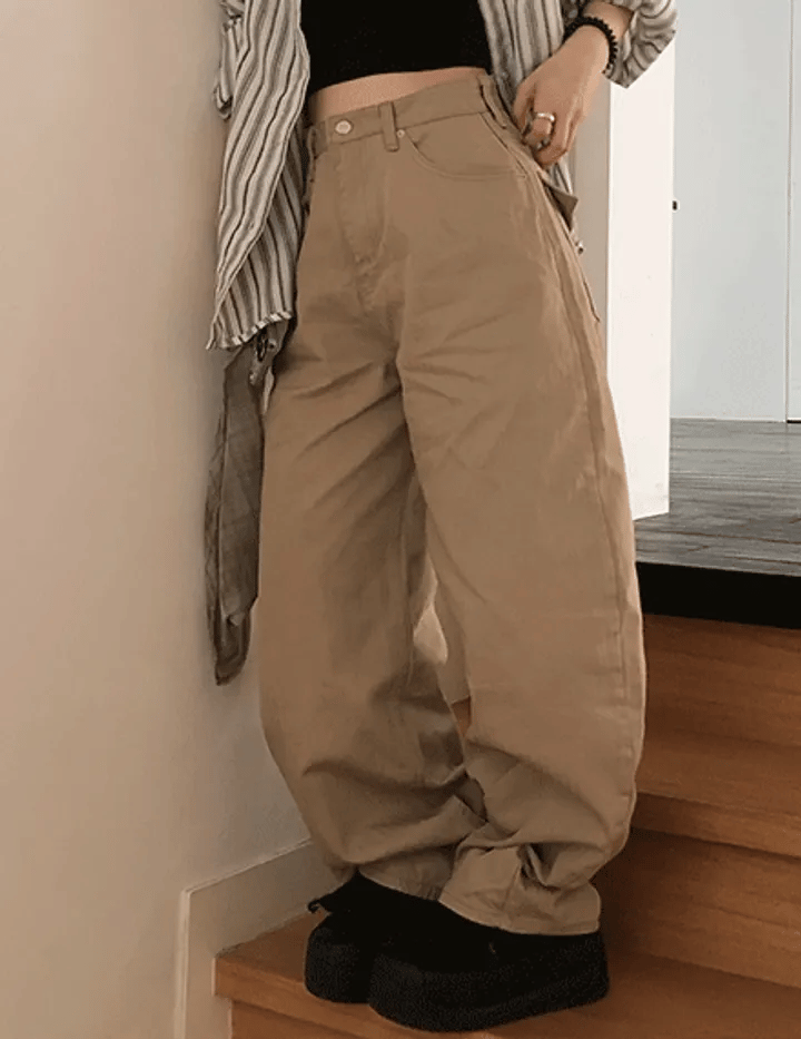 【🤎彎刀神褲】Basic Cotton Pants