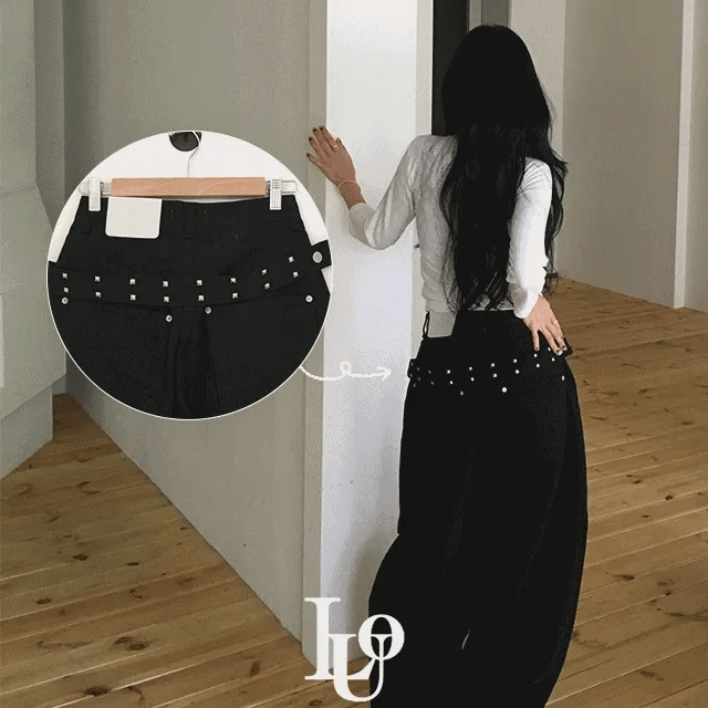 【彎刀神褲】Back Belt Pants