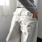 【彎刀神褲】Back Belt Pants