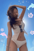 【🌺花漾浮雕】Embossed Bikini