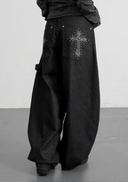【Divine Pants Series】Cross Back Jeans 