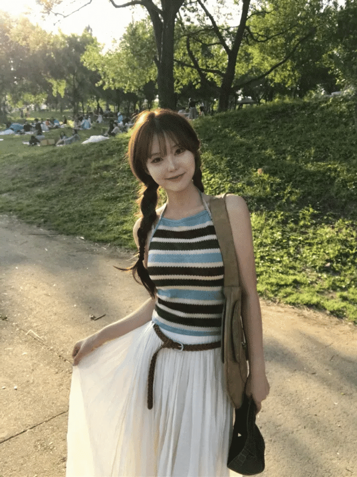 【夏日度假】Stripe Sleeveless