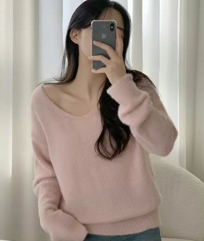 Angora Fluffy Knit