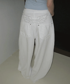 【夏日彎刀褲】Angel Wide Pants