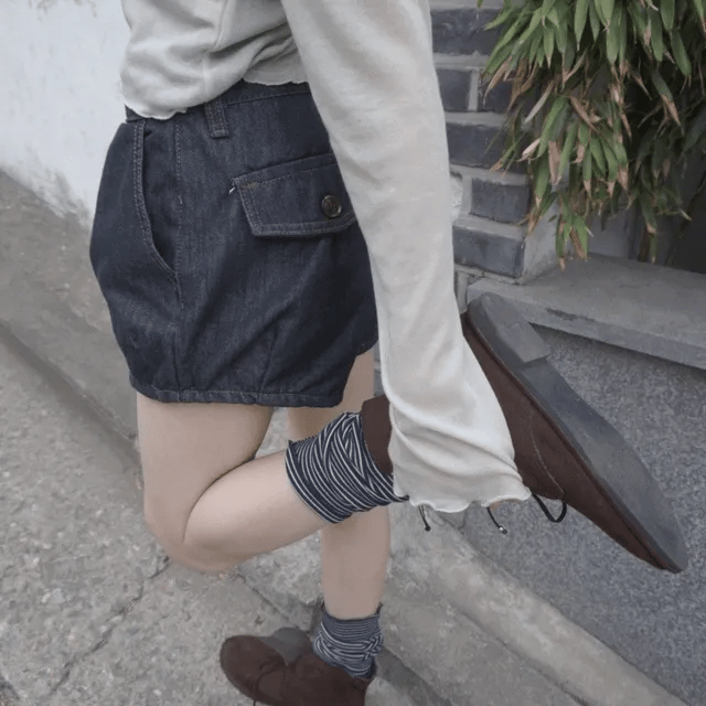 【🧵原色牛仔】Raw Denim Shorts