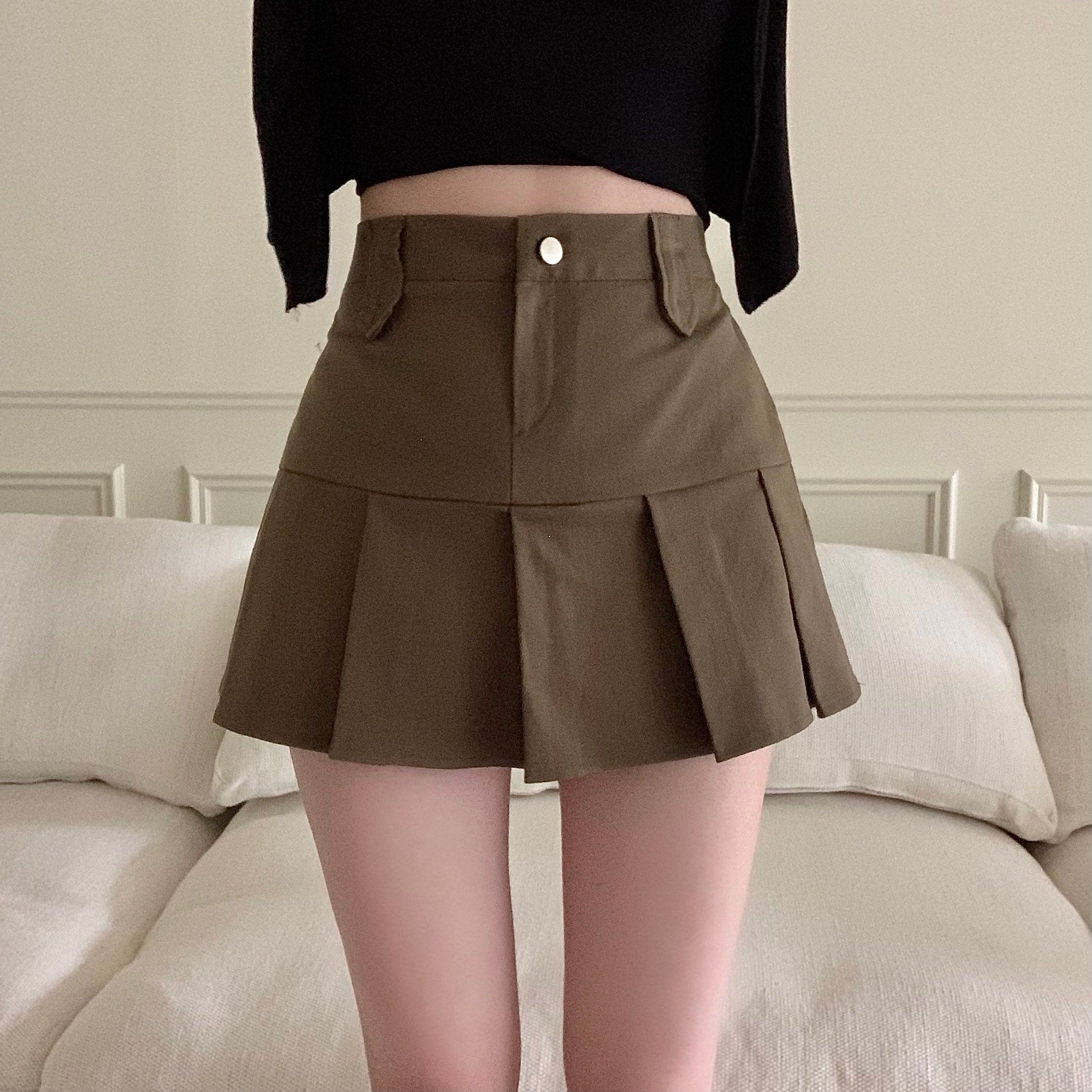 【🖤流行Y2K】百搭迷你短裙