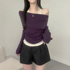 【秋冬約會】Flower Halter Top