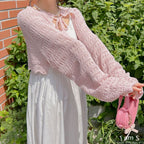 【🥨A Timeless Classic】Jelly Wave Knit Bolero 