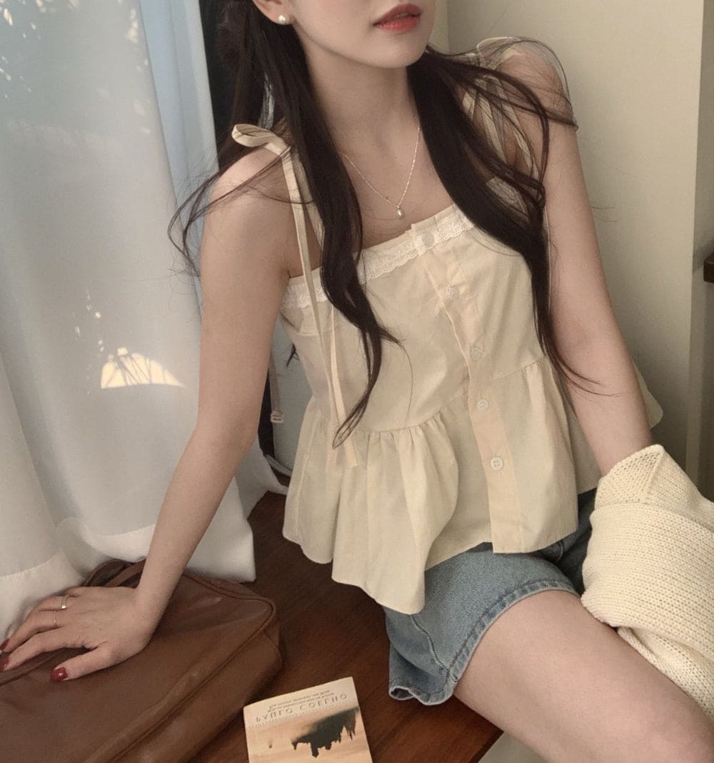 【夏日小背心】🌷Yogurt Sleeveless