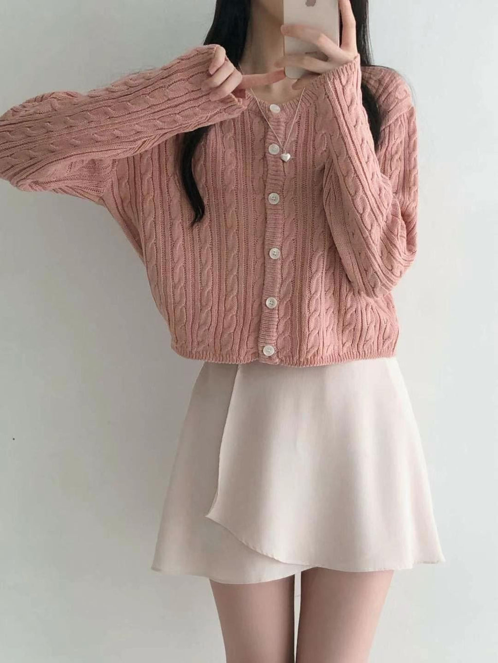 【Autumn/Winter Minimalist】Cable Cardigan 