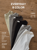 Korean website homemade simple slim-fit vest 
