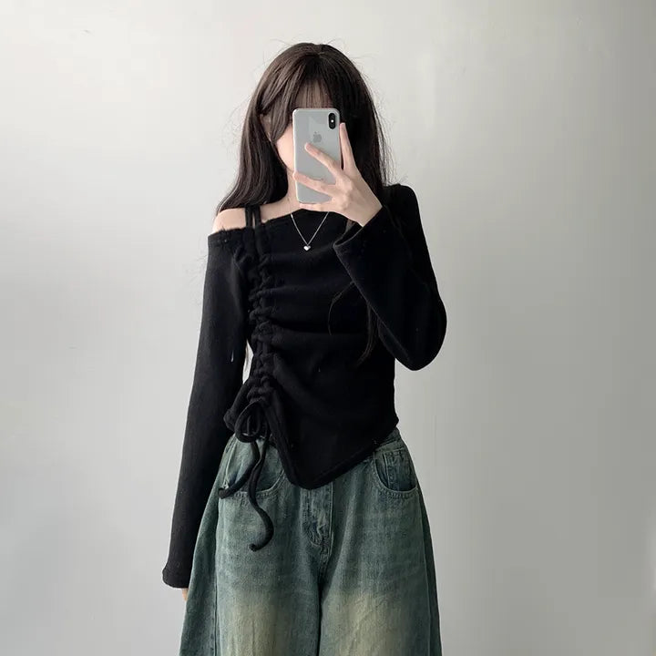 Snow One-Off Fleece Top