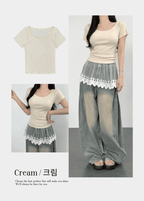 【韓系日常】Dot Point Tee