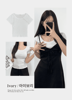 【韓系日常】Dot Point Tee