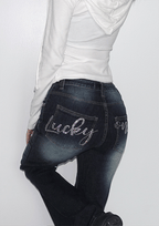 【🖤y2k】Lucky Ones Bootcut Jeans