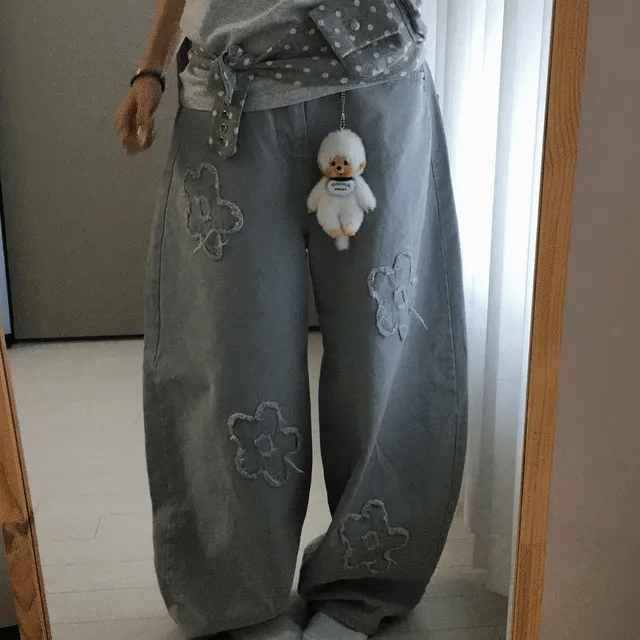 【神褲系列】Flower Jeans