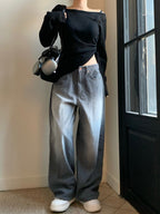 【🍂y2k autumn】Unbalanced Charm Knit 