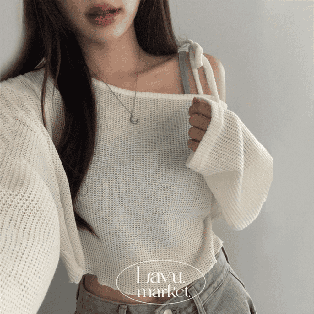 【🍂秋冬新品】Rubid Flared Crop Knitwear