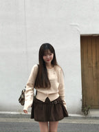 【🩶Daily】Label Cardigan 