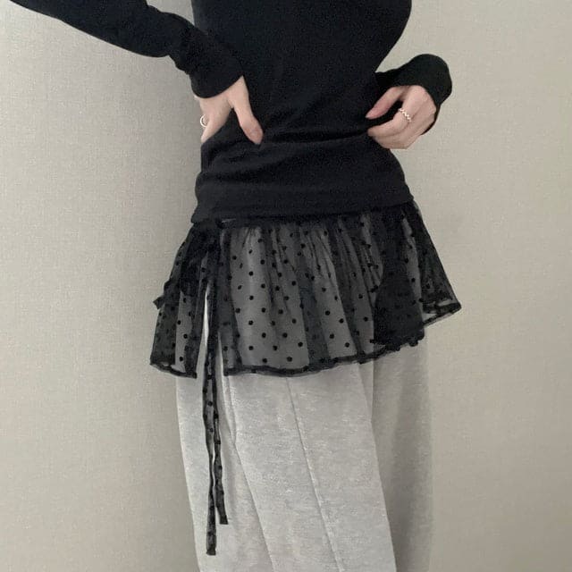 【韓國大熱】Cancan Wrap Skirt