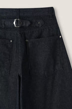 【神褲版型】Stripe Wide Pants