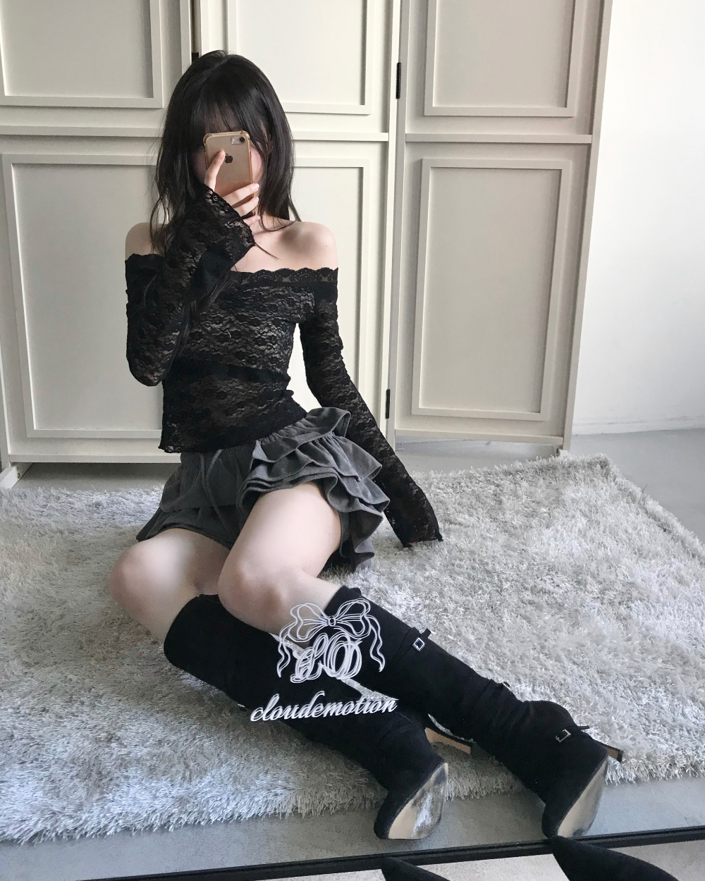 【🩰芭蕾風】Antique Lace Top