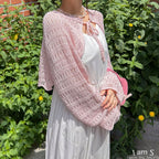 【🥨A Timeless Classic】Jelly Wave Knit Bolero 