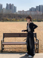 【Y2K Vibe】Cool Wide Jeans