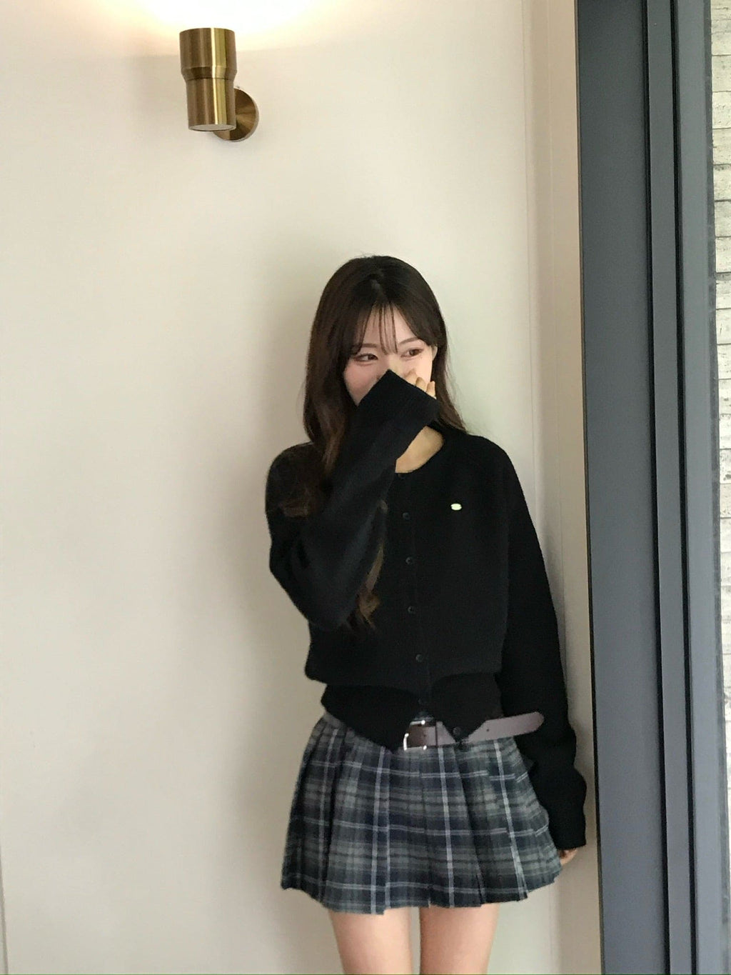 【🩶Daily】Label Cardigan 