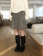 【工裝裙】Cargo Tunk Skirt