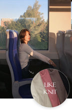 Korean-made! Slim Fit Knit Tee