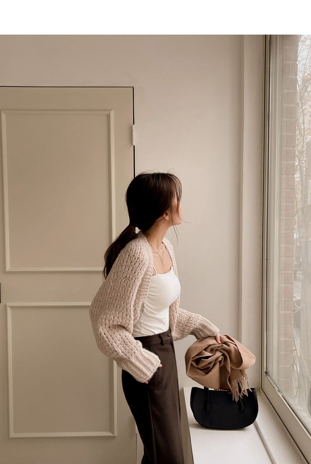 【+5°C HEAT🌡】Thin Fleece Comfy Bra Top (with padding)