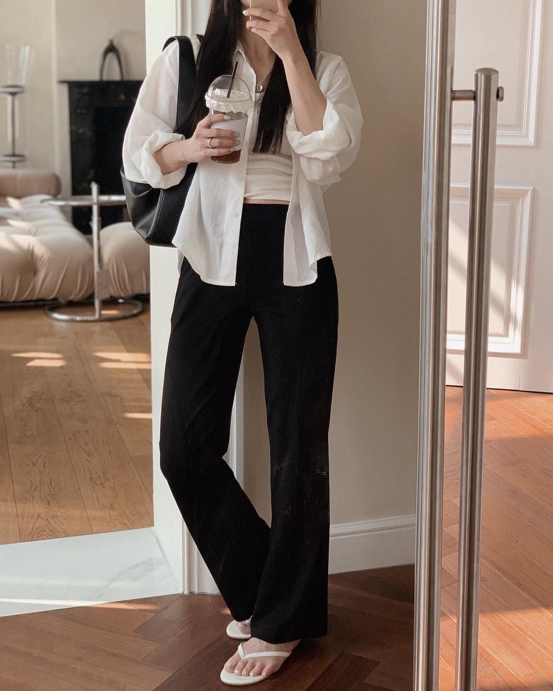 韓網自家製Soft Clean微喇叭褲