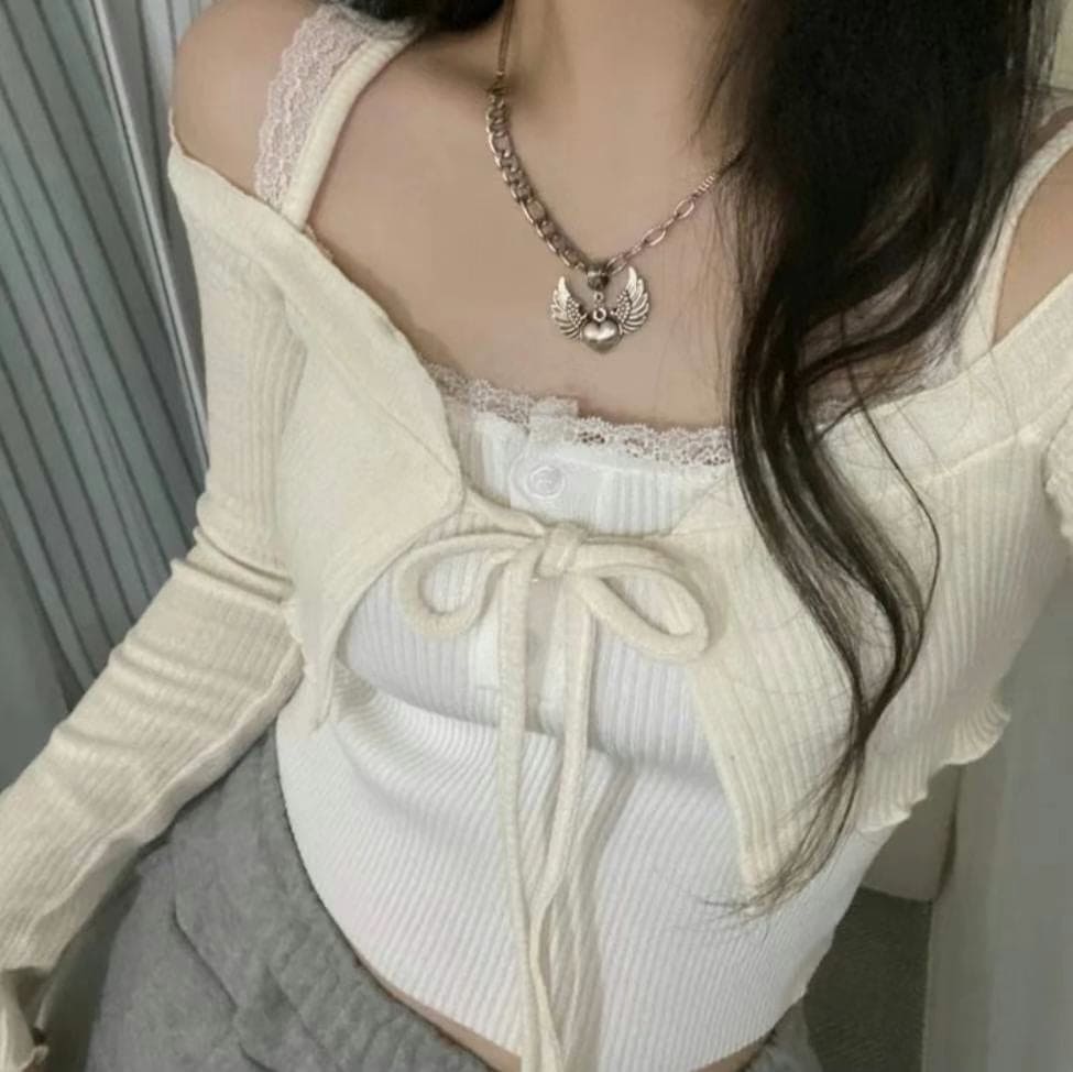 Loppy Strap Cardigan 