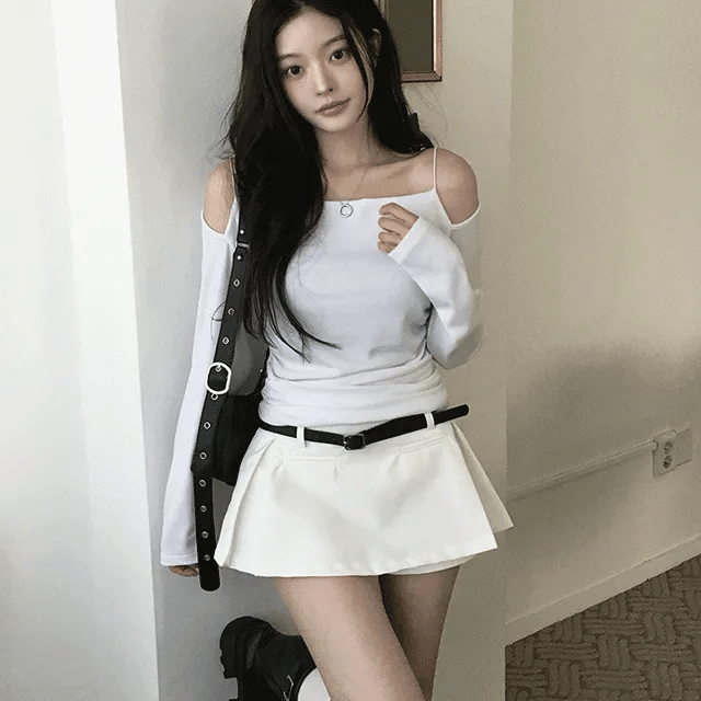 【年末節日】Midnight Double Strap Top