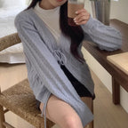 Palette Eyelet Ribbon Cardigan