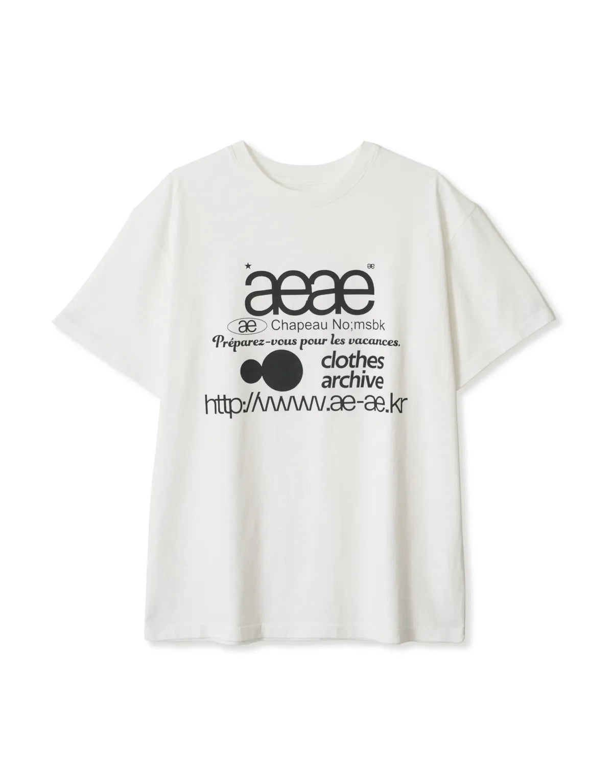 aeae - WEB LOGO T-SHIRTS