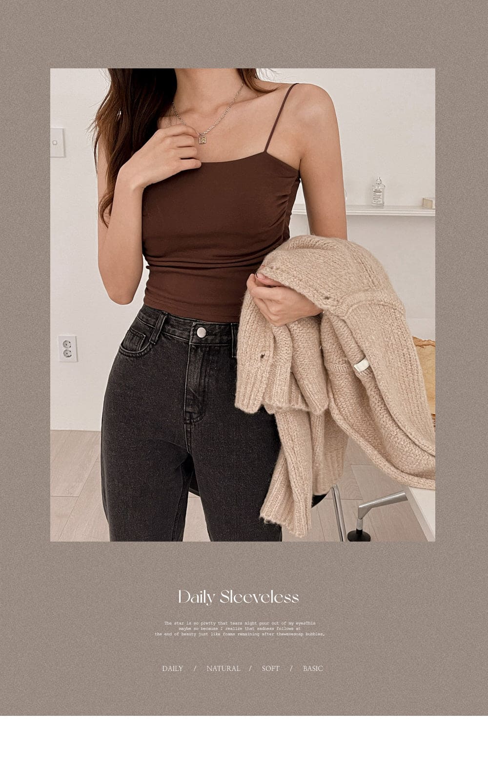 【+5°C HEAT🌡】Thin Fleece Comfy Bra Top (with padding)