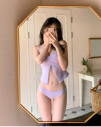 【🌺花漾浮雕】Embossed Bikini