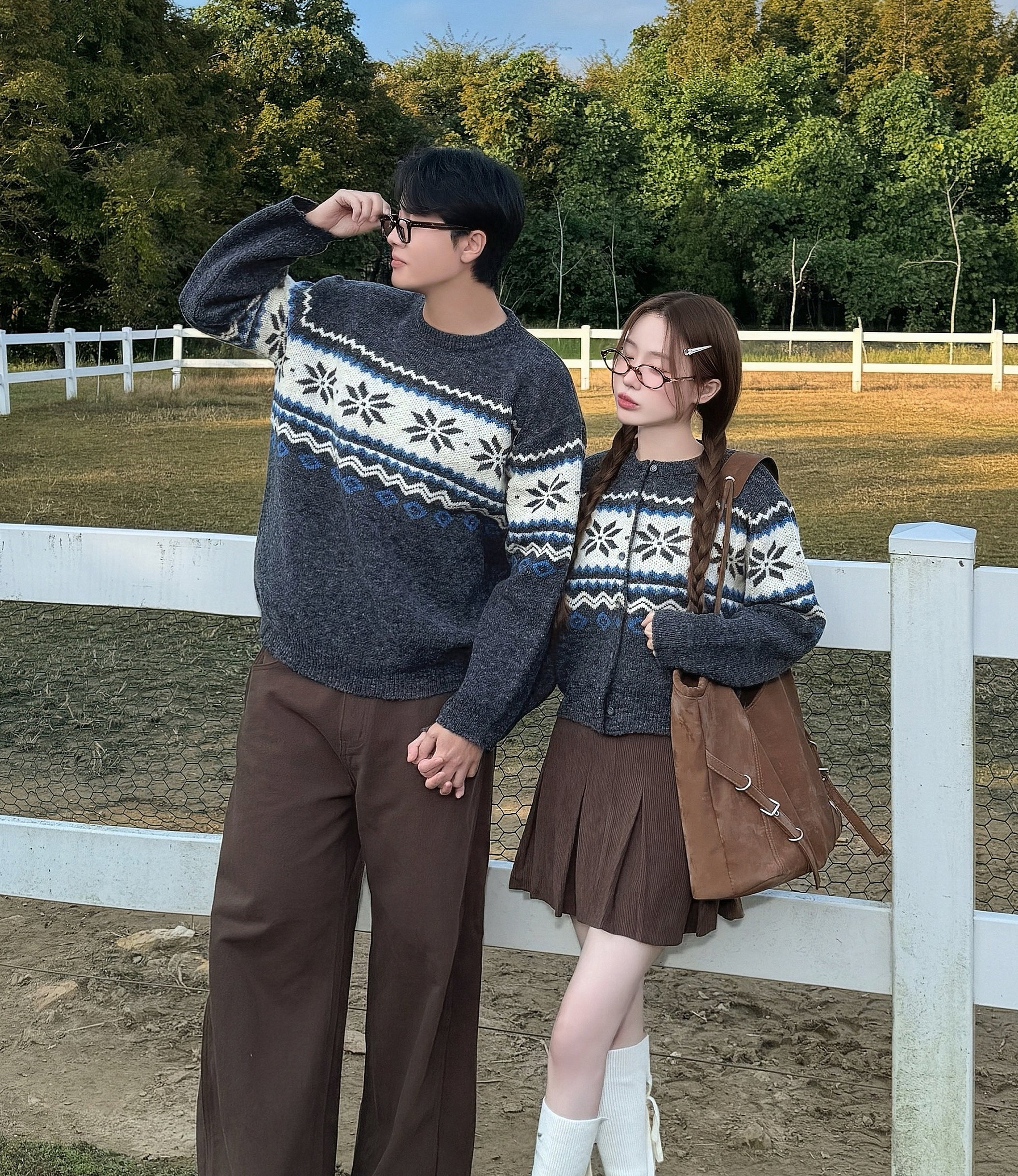【❄️情侶裝】Snowflake Knitwear