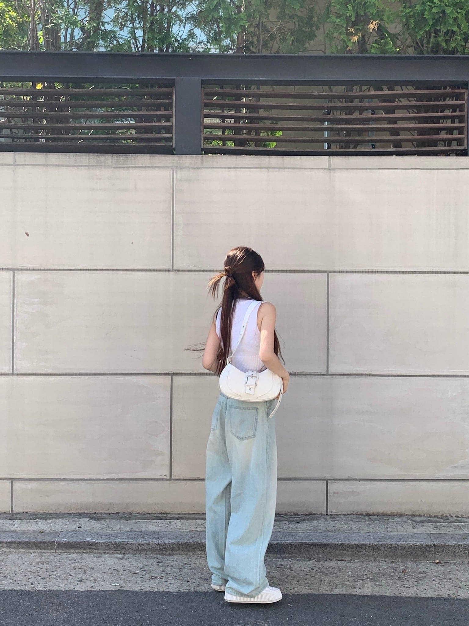 【Y2K Vibe】Cloud Cool Wide Jeans