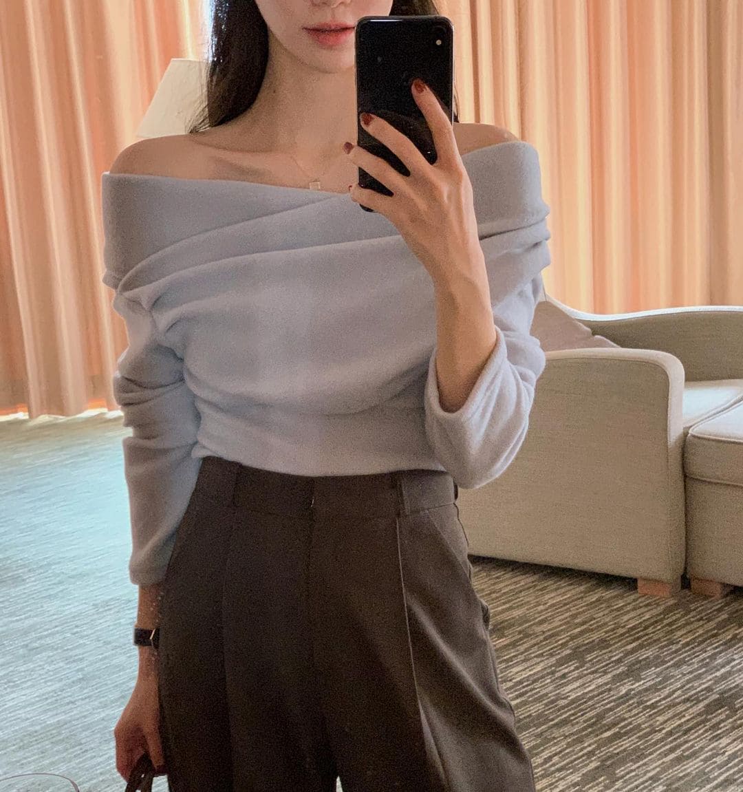 Natural Mood Wrap Top