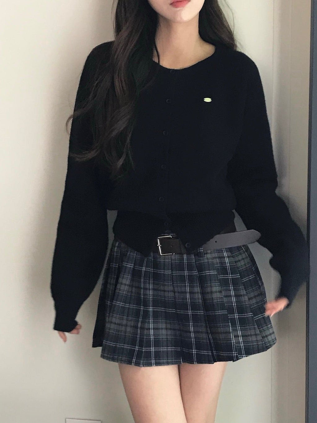 【🩶Daily】Label Cardigan 