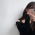 Opening Half Off Shoulder Top