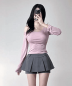 【💗for SNS】Moon Stripe Tee 