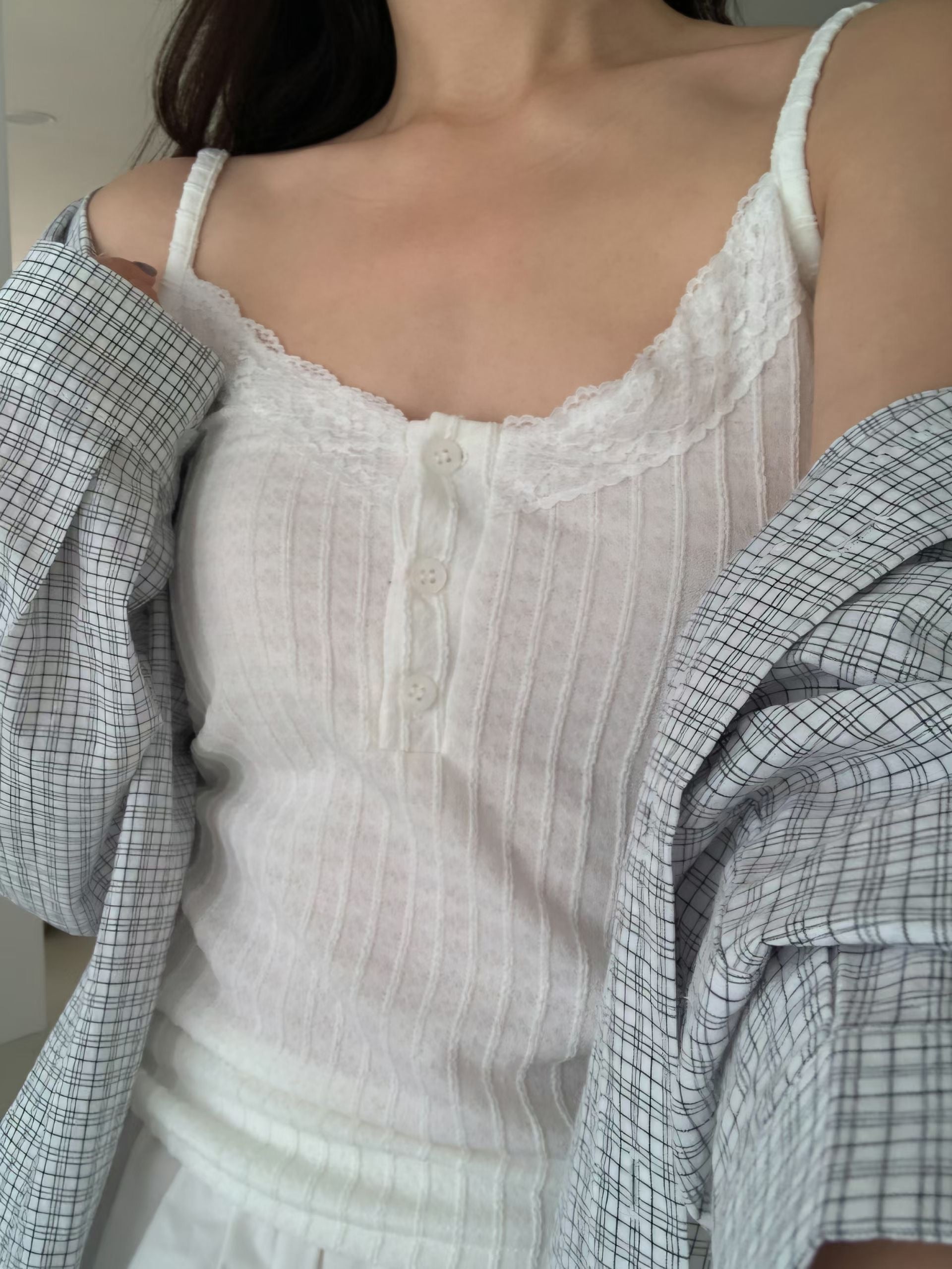 【夏日小背心】Lace Sleeveless