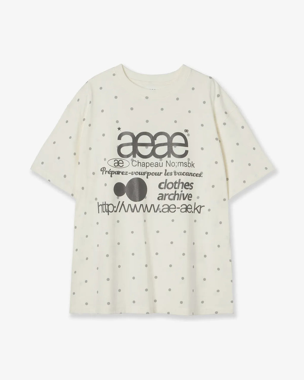 aeae - WEB LOGO DOT T-SHIRTS