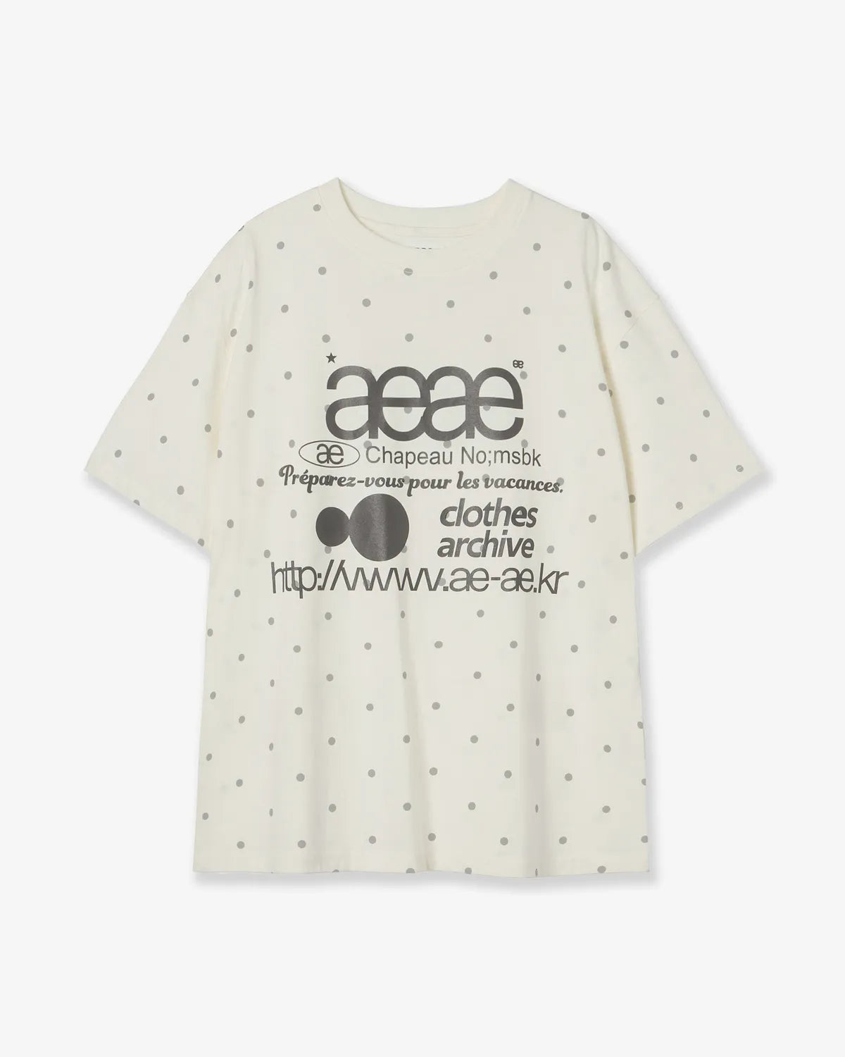 aeae - WEB LOGO DOT T-SHIRTS