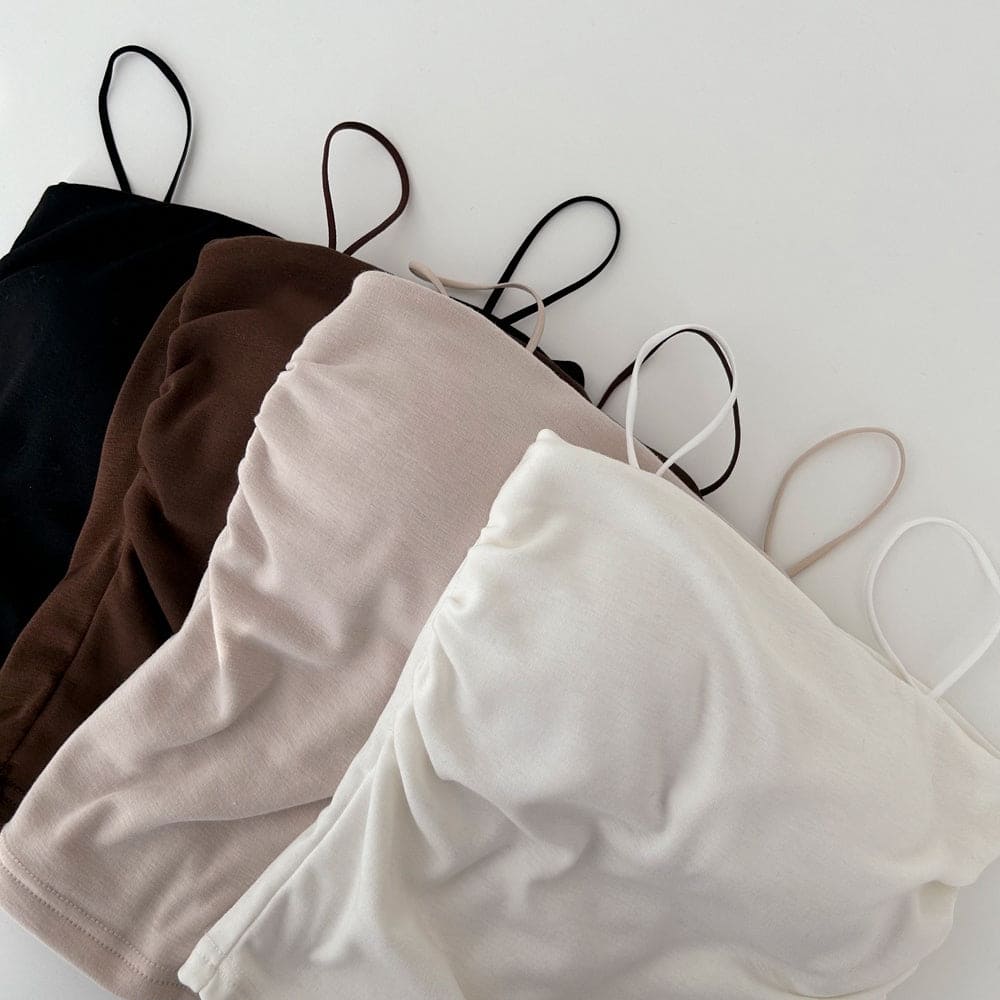 【+5°C HEAT🌡】薄絨Comfy Bra Top (附胸墊)