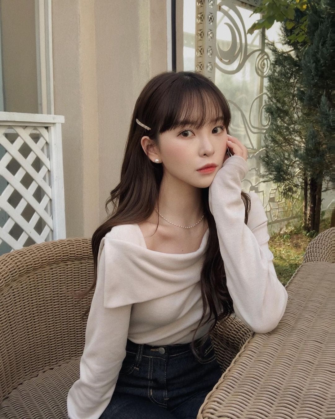 Winter First Love Off Shoulder Top